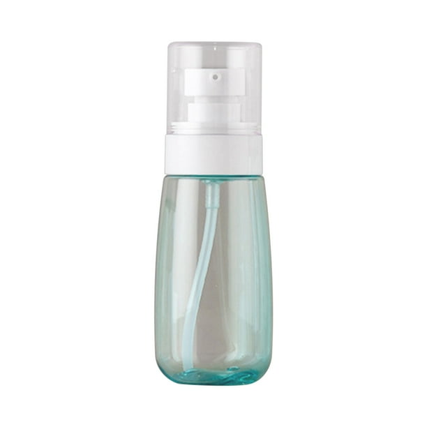 Botella vacía de spray de niebla fina de 60 ml | Atomizador de loción y perfume para viaje | Contenedor cosmético de plástico ligero | Dispensador rellenable a prueba de fugas | Uso para bolsillo