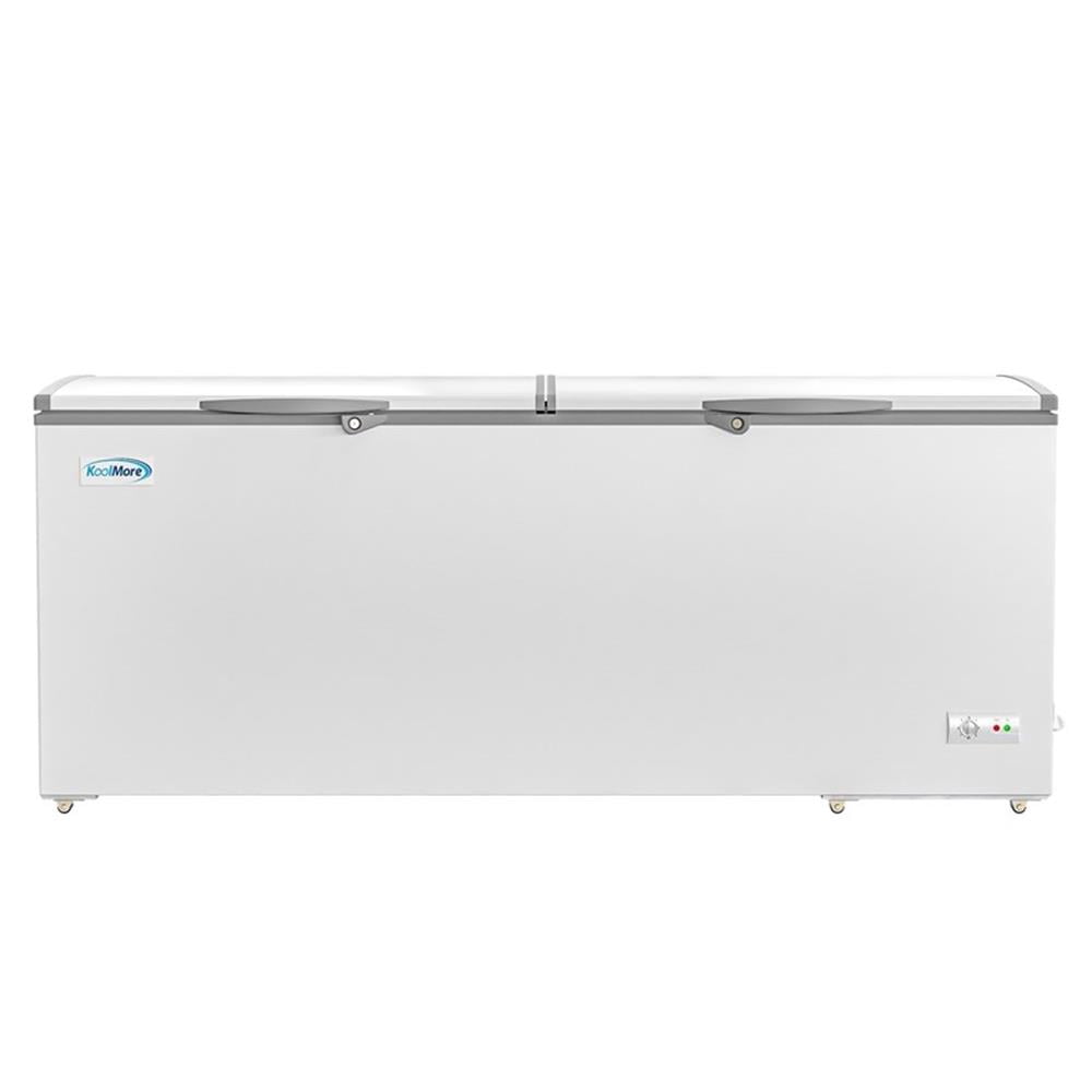 Pemberly Row Contemporary 77 in. Commercial Chest Freezer 24 cu ft.