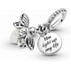 thumbnail image 4 of Luminous Firefly Pendant 925 Sterling Silver Charms Beads, 4 of 4