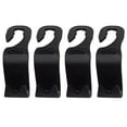 thumbnail image 1 of MasteelfCA 4pcs Car Back Seat Storage Hook Vehicle Back Seat Headrest Hooks for Coats, 1 of 8