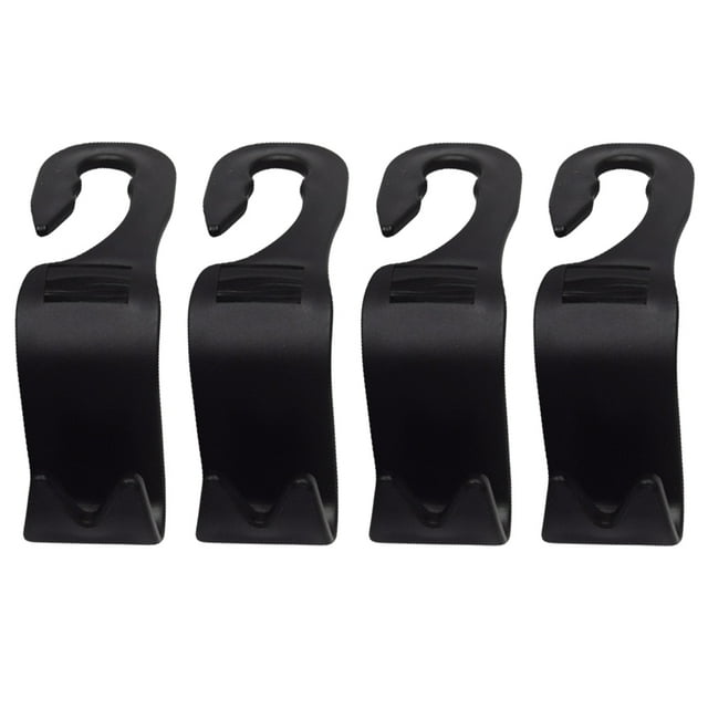 MasteelfCA 4pcs Car Back Seat Storage Hook Vehicle Back Seat Headrest Hooks for Coats