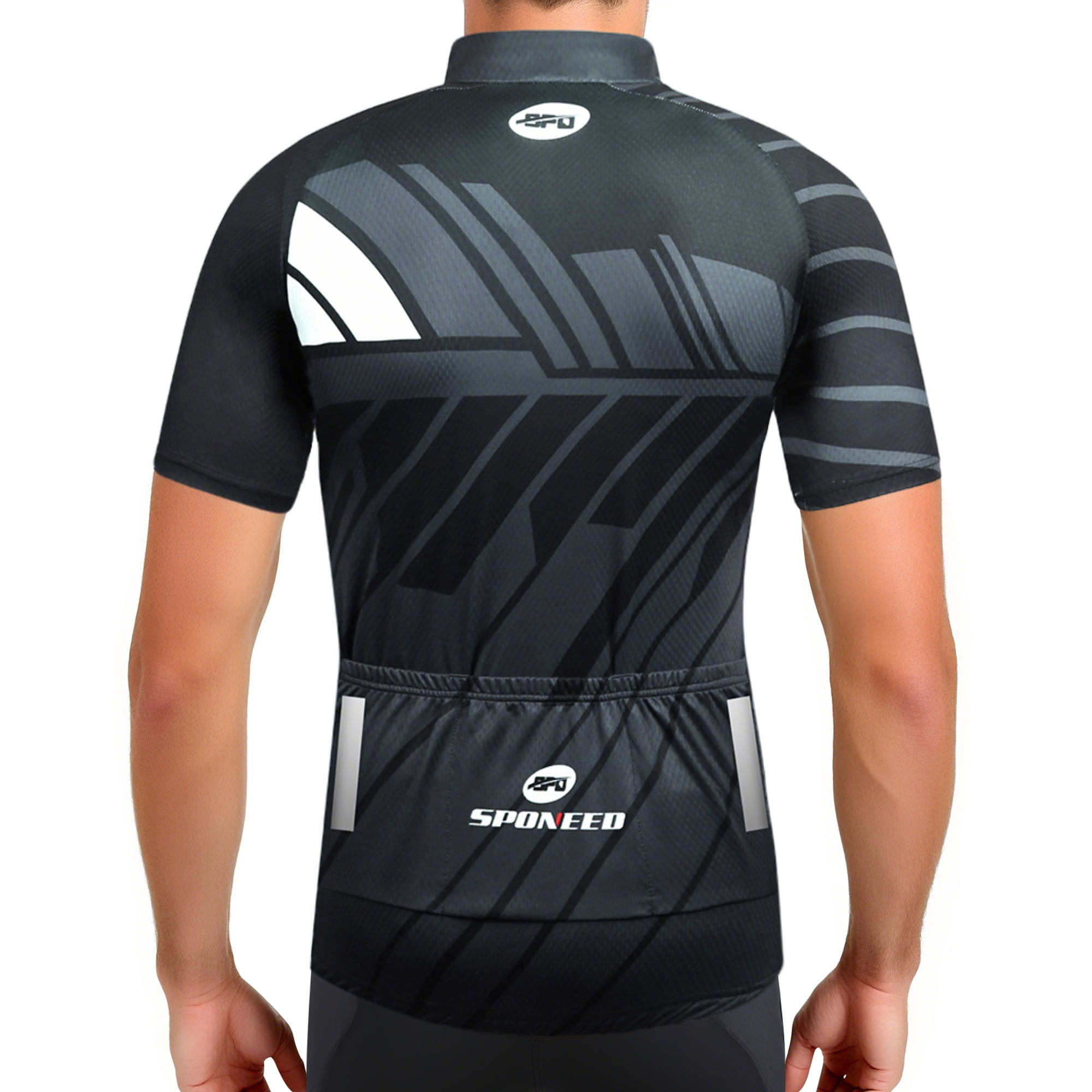 Men's USA Cycling Jersey – Short Or Long Sleeve, Moisture-Wicking, 3 Rear Pockets, Sizes S To 3XL