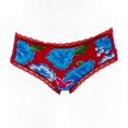 thumbnail image 2 of Paquete de Pantaletas Adda Lingerie Modelo Mirna, Estampado de flores de lycra y orilla de encaje, Corte tipo bikini a la cadera, 2 of 5