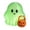 White, Glowing Green, variant on RUIQPGRT 1 Pc Glow in The Dark 3D Printed Ghost Figurine, 1.54 x 1.5 inch Luminous Halloween Spirit Decoration for Desk Shelf Party Spooky Home Decor