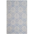 thumbnail image 2 of SAFAVIEH Marbella Driskoll Medallion Area Rug, Blue/Ivory, 4' x 6', 2 of 7