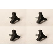4PK OEM Scag 481625-01 Wing Nut Knobs Fits Grass Catcher Cheetas Turf Tiger