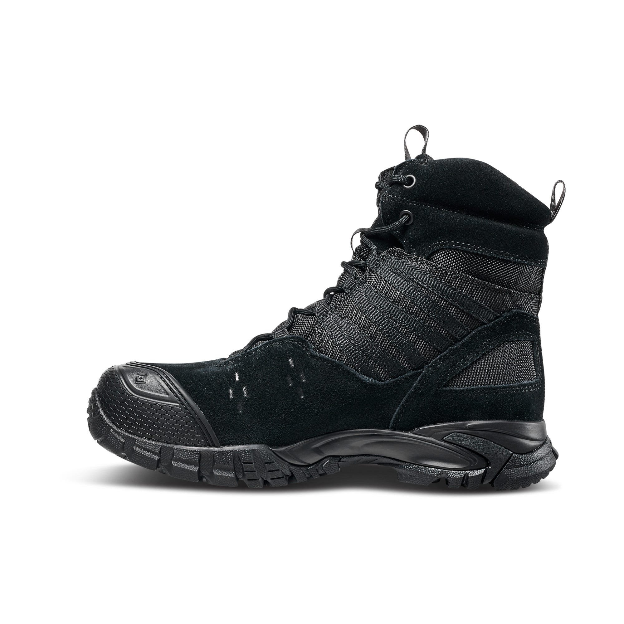 5.11 Work Gear Men's Union Waterproof 6-Inch Work Boots, Shock Absorbing Insole, Black, 7.5 Wide, Style 12390 - image 5 of 8