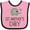 Pink and Black, variant on Inktastic 1st Mothers Day Boys or Girls Baby Bib