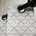 thumbnail image 3 of Ambesonne Damask Grommet Curtain, Oriental Tile, 50" x 108", Taupe White, 3 of 6
