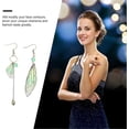 thumbnail image 4 of Pair Butterfly Earrings Asymmetric Wings Tassel Earrings Banmo, 4 of 5