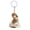 Brown Cat, variant on Cat Gifts for Women Girls Just A Girl Who Loves Cats Keyring for Her Female Teen Daughter Sister Friend Pet Owner Mom
