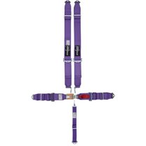 Purple 5 Point 3" Individual Shoulder Harness, Racing Seat Belt