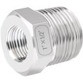 thumbnail image 1 of HAHDAXIA Bague Hexagonale de Réducteur en Acier Inoxydable, 1 Pouces Mâle NPT vers 1/2 Pouces Femelle NPT, Raccord de Tuyau de Tuyau de Bague de Réducteur, 1 of 6