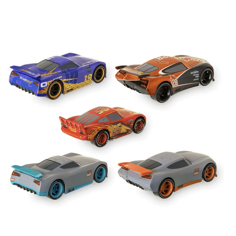 Disney Pixar Cars ''Next-Gen'' Racers Pullback Die Cast Set - Lightening  Mcqueen