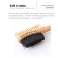 thumbnail image 5 of Travelwant 5Pcs/Set Dual Edge Comb and Brush, Hair line Styling Brush for Baby Hairs, Soft Nylon Hair Brush for Women & Girls, Mini Hairbrush and Comb for Bangs and Hairline, 5 of 7