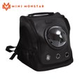 thumbnail image 1 of Mini Monstar Sac de Transport pour Animaux de Compagnie Sac à Dos Respirant pour Chat Portable Chiot Voyage en Plein Air Capsule Spatiale Transparente Sac à Dos pour Chats Chiens, 1 of 8