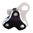 thumbnail image 1 of Polea de buceo ligera universal de aleación de aluminio para boya de buceo libre suave negro, 1 of 9