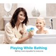 thumbnail image 3 of Juguete de baño para bebé, forma de tortuga, para piscina infantil [3 piezas], 3 of 5