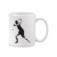 thumbnail image 1 of Black Tennis Player Shape Mug Unisex's -Image by Shutterstock, 1 of 4