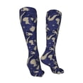 thumbnail image 3 of Pofeuu Lilies Flowers Print Stockings, Adult Running Hiking Socks for Youth and Adult-One Size, 3 of 8