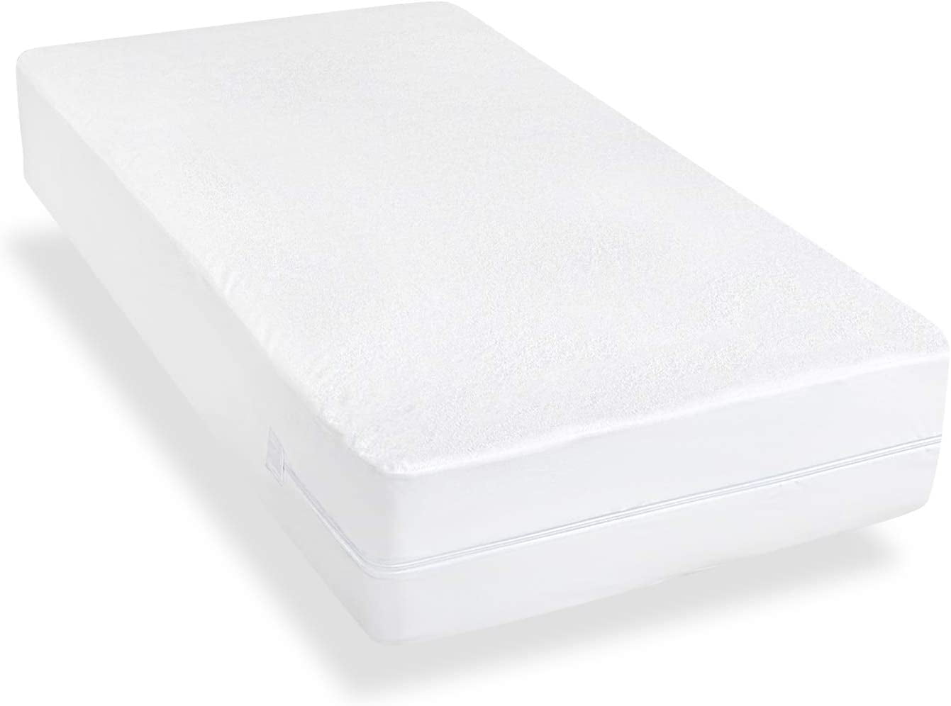crib mattress waterproof zippered mattress encasement cover