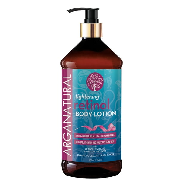Arganatural Tightening Body Lotion with Organic Retinol, Caffeine