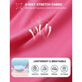thumbnail image 5 of BALEAF Women's Workout Tank Tops Racerback Open Back Top Sleeveless Running Yoga Shirts Loose Fit Athletic Gym Sports Pink M, 5 of 7