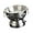 Silver, variant on Stainless Steel Hot Pot Traditional Chinese Hot Pot Lightweight Hotpot Outdoor Cooker Camping Pot for Home Kitchen Countertop
