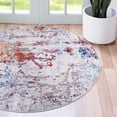 thumbnail image 3 of Rugs.Com Starlight Collection Transitional Abstract Round Rug ‚Äì Multicolor 7' X 7' Rug Perfect For Dining Rooms, Breakfast Nooks, Kitchens And More, 3 of 5