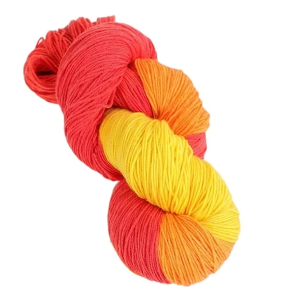 JZROCKER Colorful Rainbow Thread Knitting Yarn Crochet Yarn for Knitting Enthusiasts
