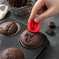 thumbnail image 3 of Halloween Silicone Molds for Baking, 3D Skull Cake Pan Mold, Nonstick Halloween Skeleton Mold for Soap Ice Cupcake (Red), 3 of 4