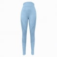 thumbnail image 4 of mgoYE Womens Leggings High Waisted Leggings for Women, High Waist Leggings for Yoga, Gym, Workout(Sky Blue,M), 4 of 7