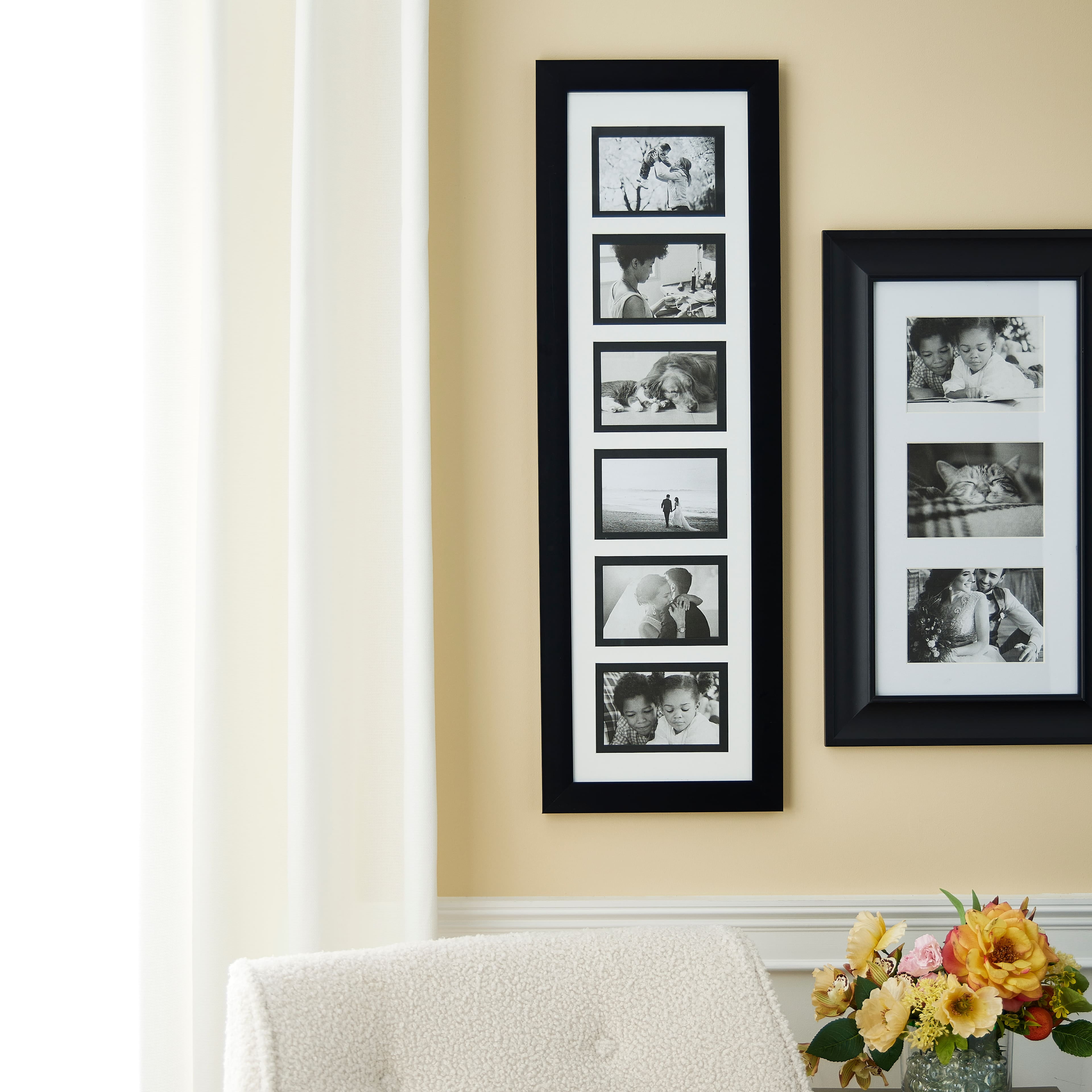 3 Opening White 4 x 6 Collage Frame, Expressions™ by Studio Décor®