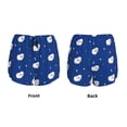 thumbnail image 5 of Lsque Moon Lamb Printed Women's Running Shorts with Liner Pockets,Elastic Quick Dry Workout Athletic Gym Yoga Shorts,Womens High Waist Shorts-X-Large, 5 of 9