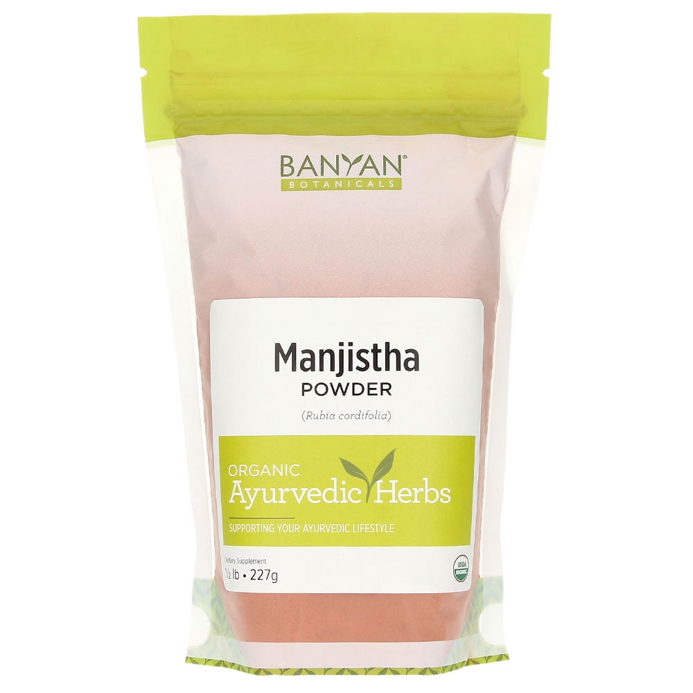 Banyan Botanicals Manjistha Powder, 1/2 Pound USDA Organic Rubia