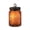 Brown, variant on HOARBOEG Green Vintage Borosilicate Glass Storage Jar with Airtight Lid, 6.77in Kitchen Canister for Coffee Beans Nuts Candy, Food-Safe Clear Sealed Container, Pantry Organizer