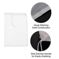 thumbnail image 4 of Uxcell 7.9"x5.9" 150 Mesh Nylon Strainer Paint Filter Bag for Filtering, 4 of 5
