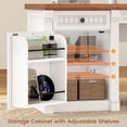 thumbnail image 6 of L Shaped Desk with 4 Drawers and Storage Cabinet, Corner Computer Desk for Home Office, Executive Desk, 6 of 8