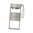 thumbnail image 1 of koolsoo Portable Tea Bottle 16oz Multifuctional Water Bottles for Outgoing Gym Party Gray, 1 of 8
