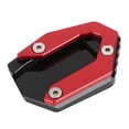 thumbnail image 3 of Almohadilla de caballete lateral AmPlaca de soporte lateral, Durable Fácil de instalar Antideslizante Cnc Aleación de aluminio Soporte lateral Ampliación Pate Pad para Mt 09/Tracer 900 LHCER NO, 3 of 5