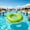 B, variant on Orangide Inflatable Donut Swim Float, Thick Water Tube for Pool Lakes Beach, Fits Teens Adults Kids, Summer Water Floating Gear for Outdoor Fun