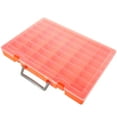 thumbnail image 4 of SILENRADAWN Rectangular Portable Organizer Box Orange PP 1Pack, 4 of 8