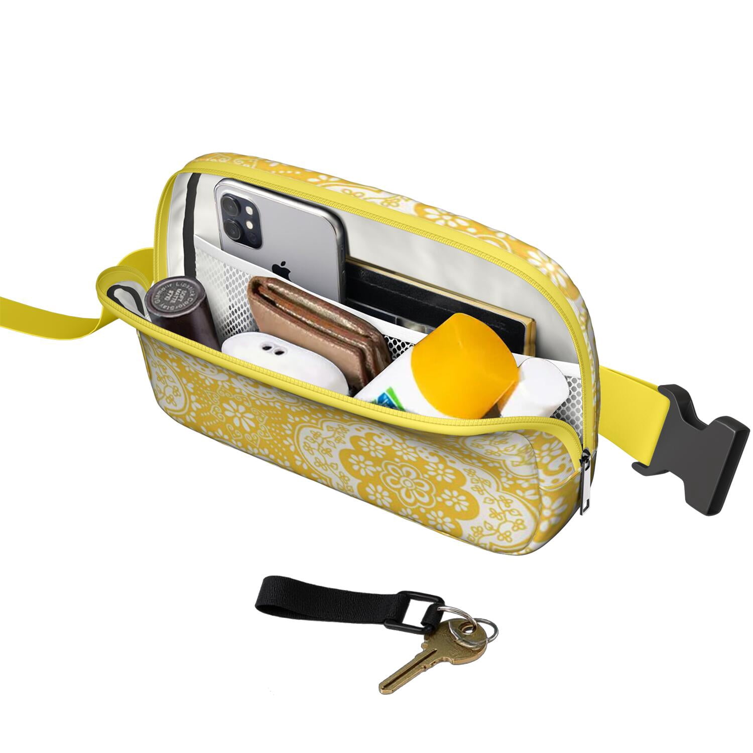 Retro Sling Bag – Tribal Patterned Fanny Pack for Women – Water-Resistant and Functional