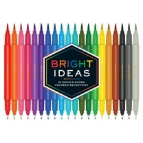 Bright Ideas: Bright Ideas: 20 Double-Ended Colored Brush Pens: (Dual Brush Pens, Brush Pens for Lettering, Brush Pens with Dual Tips) (Other)