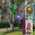 thumbnail image 3 of Rdsfhsp Mardi Gras Gnome Linen Garden Flags for Outside, Mask Feather Beads New Orleans Carnival Garden Flags 12x18 Double Sided, 3 of 5