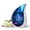 Lotus-3, variant on VALERASH Pink Lotus Urn for Ashes Adult Man - 3 Inch Mini Flower Memorial Urn Blue Cremation Urns for Human Ashes- 3 Inch