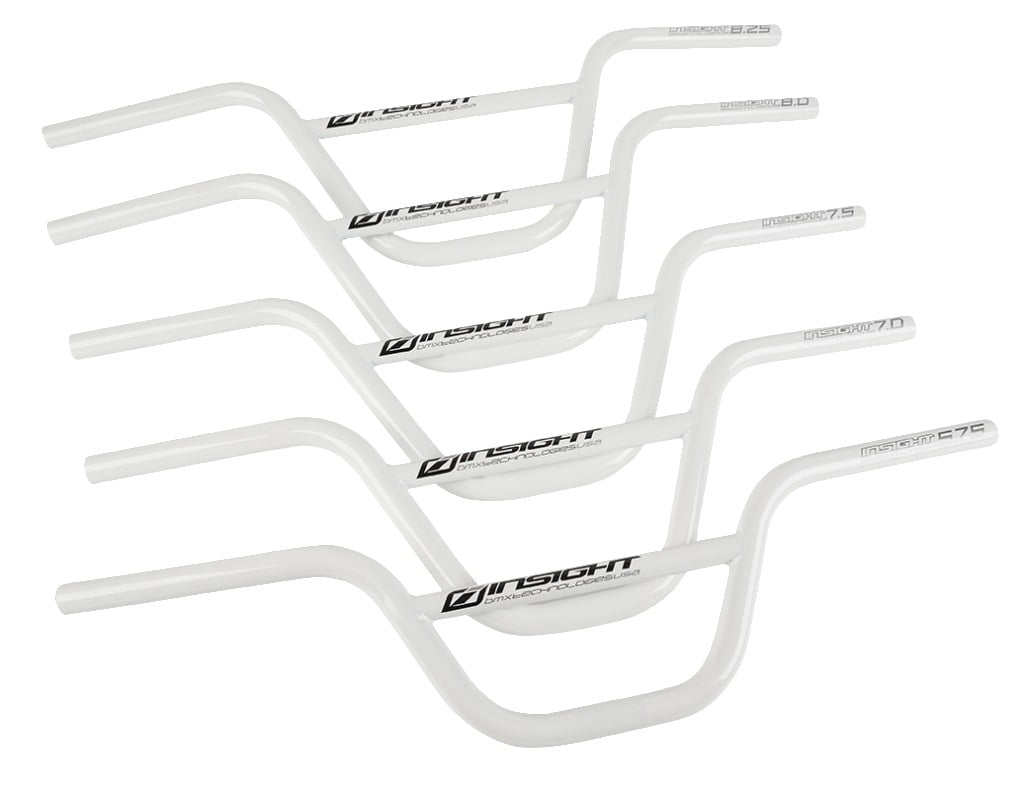 NEW Insight BMX 8.0/" Black 4130 Chromoly Tubing Race Handlebar