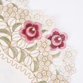 thumbnail image 4 of Nappe Style Rural Brodée Ronde Décoration Maison Hôtel, 4 of 5