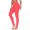 Hot Pink-07, variant on REALiKUN Women's Comfort Stretch Soft Solid Print High Waist Band Active Yoga Pants Leggings