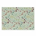 thumbnail image 1 of Modern Art Cutting Board, Grunge Polka Dots Spots Backdrop Motif Retro Nostalgic Aesthetic Image Print, Decorative Tempered Glass Cutting and Serving Board, Small Size, Multicolor, by Ambesonne, 1 of 1